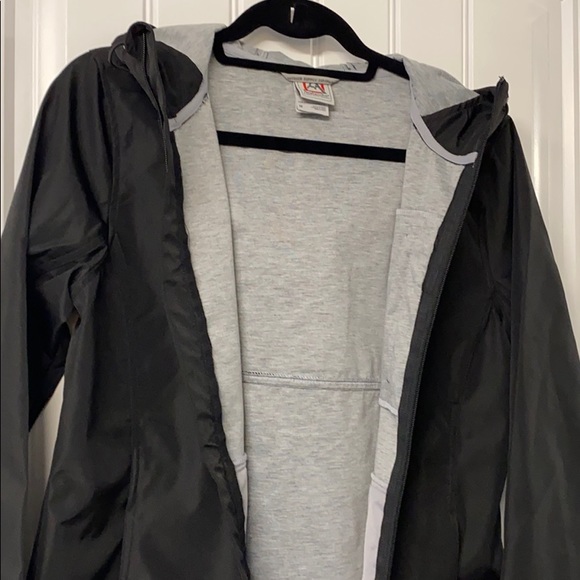 SOLD Black Avalanche Rain/Wind Jacket, M - Picture 3 of 10